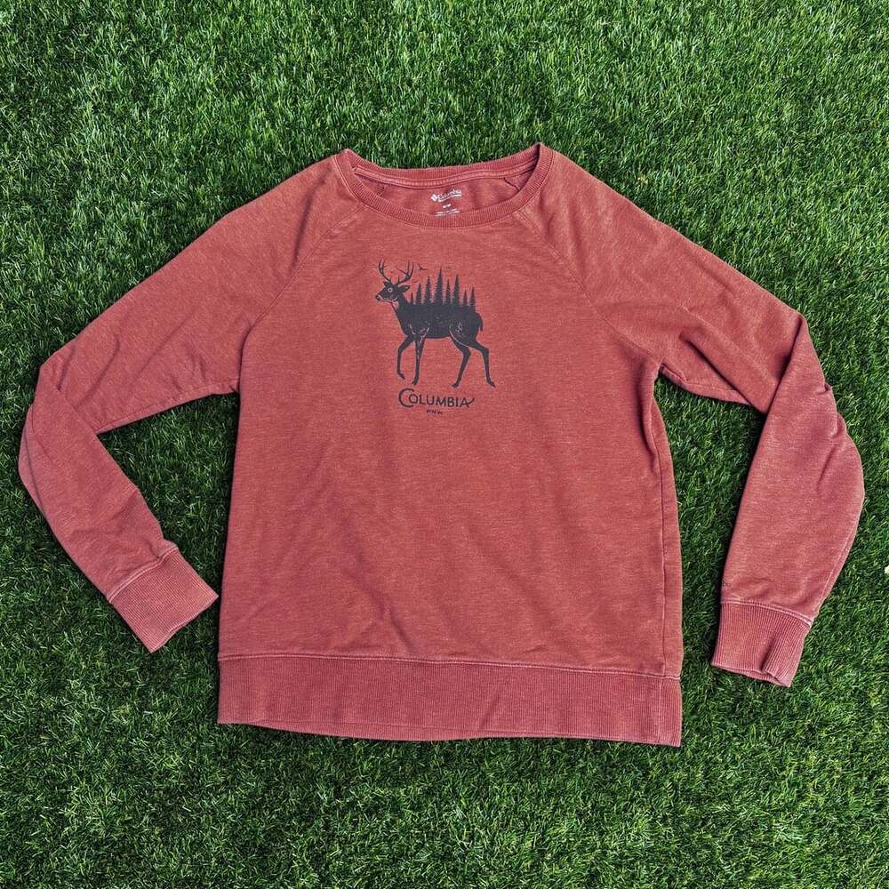 Columbia Sportswear Company Deer PNW Sweatshirt Size M